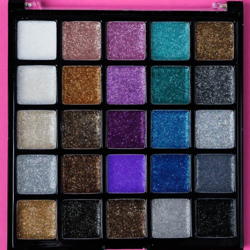 NEW Glitter Galore Makeup Palette - 25 Shades